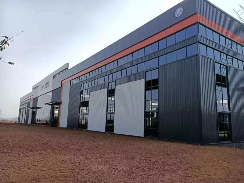 Logistik stål lagerbygninger