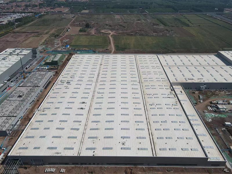 Stålstruktur omfattende lager