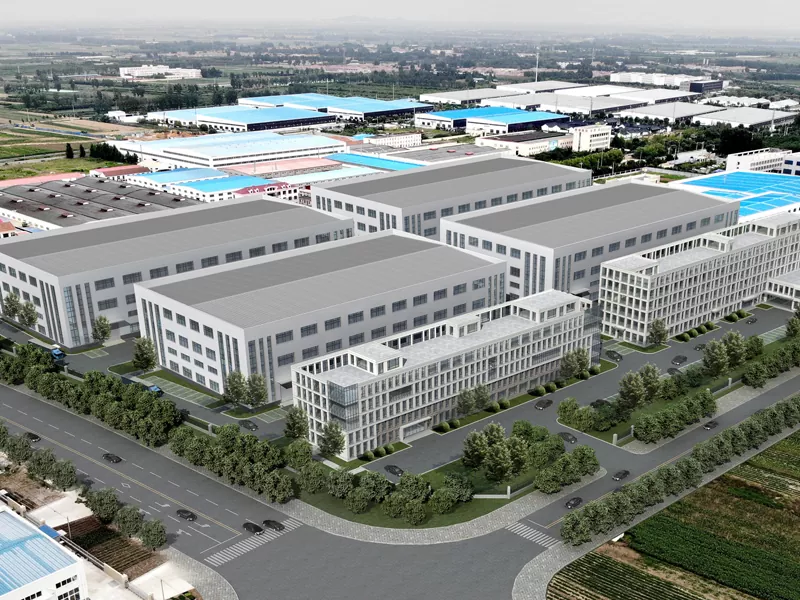 Stålstruktur Industrial Park Stor skala præfabrikeret bygning
